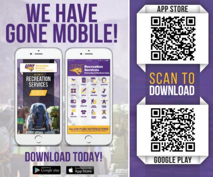 mobile app and qr code
